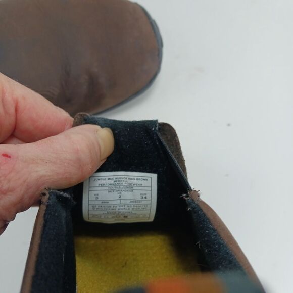 Clarks Unstructured Brown Slip- ons,with Leather Uppers. Woman's size 10........ - Picture 14 of 15